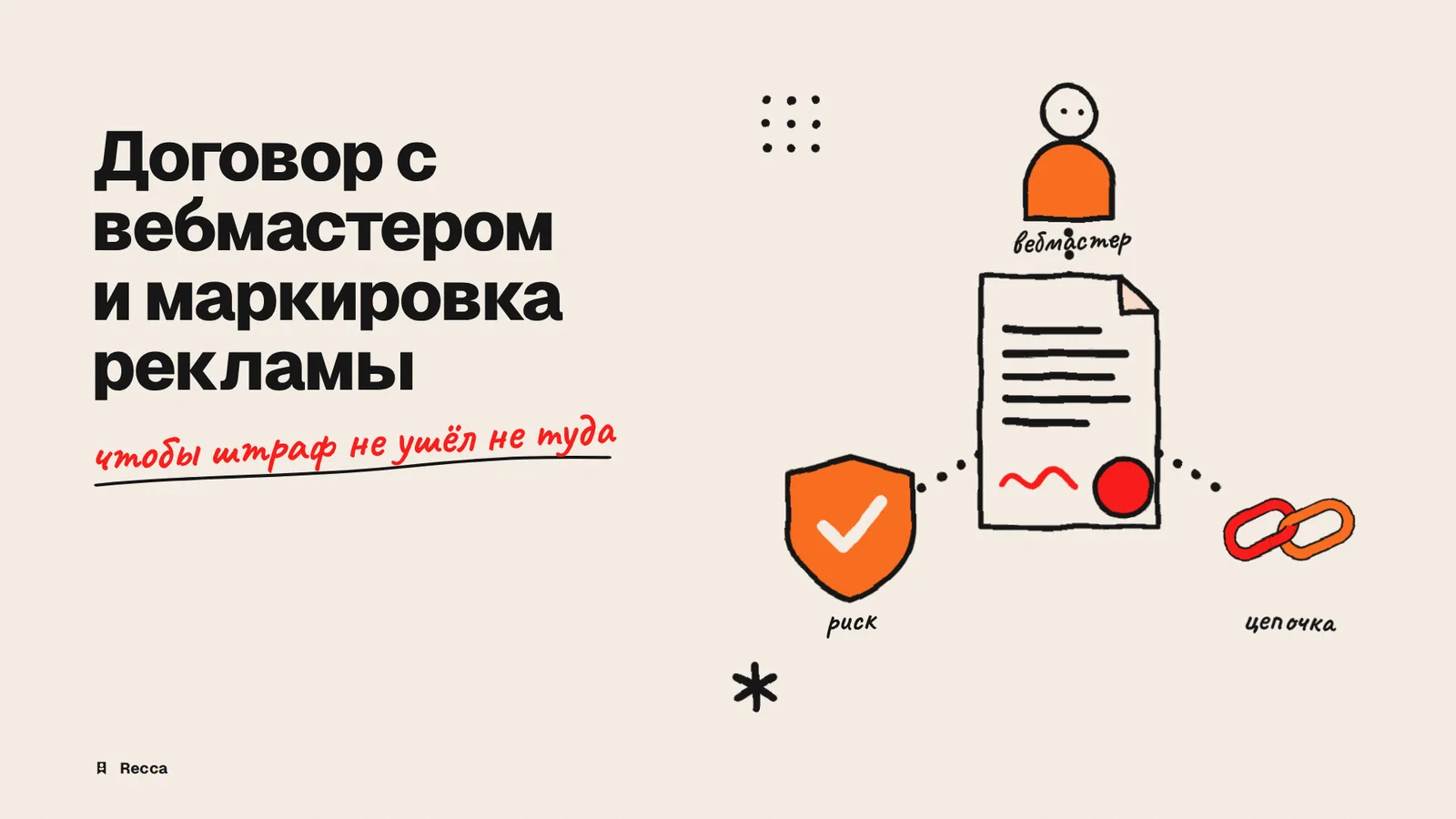 Договор с вебмастером и маркировка рекламы