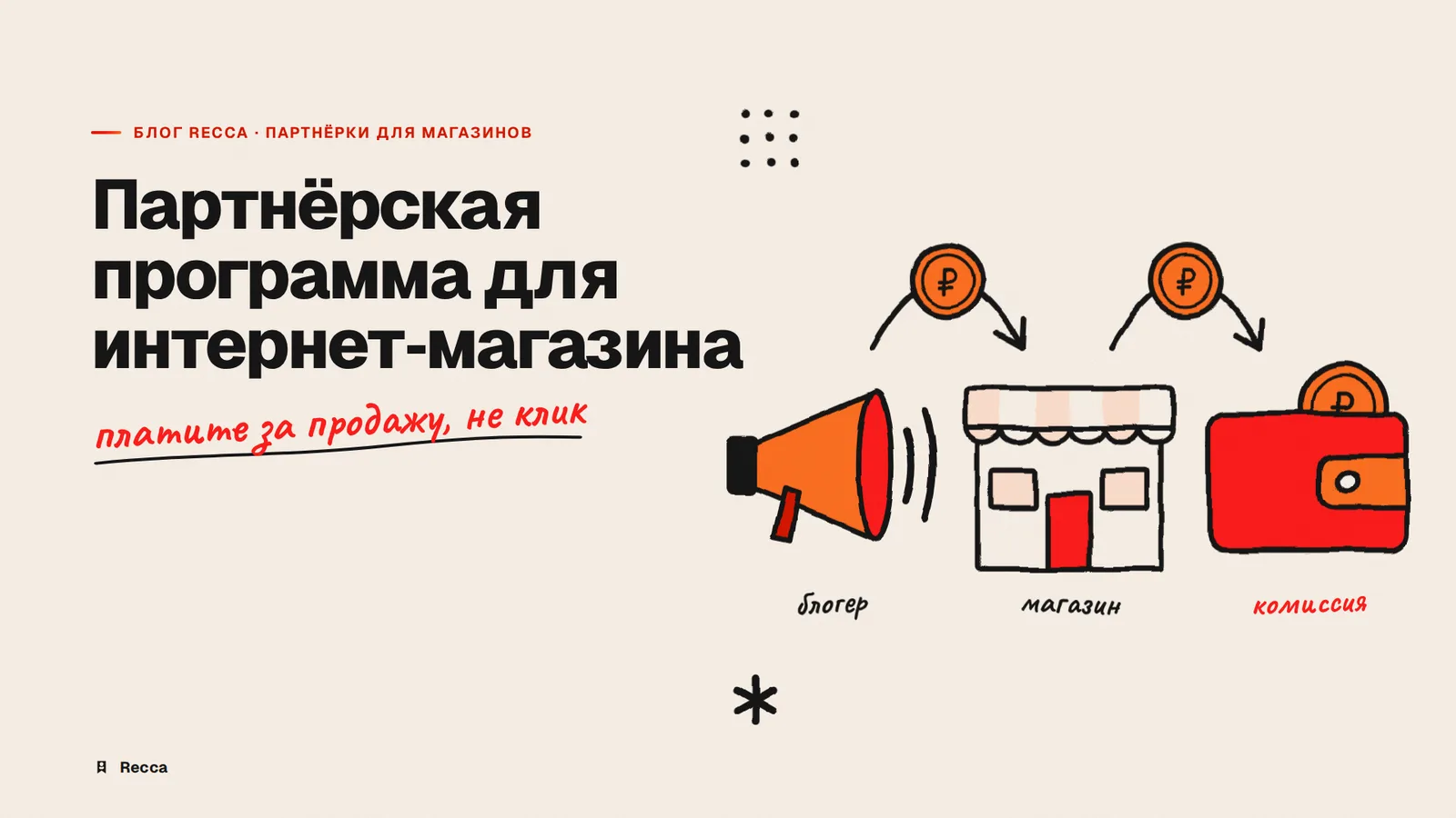 Партнёрская программа для интернет-магазина