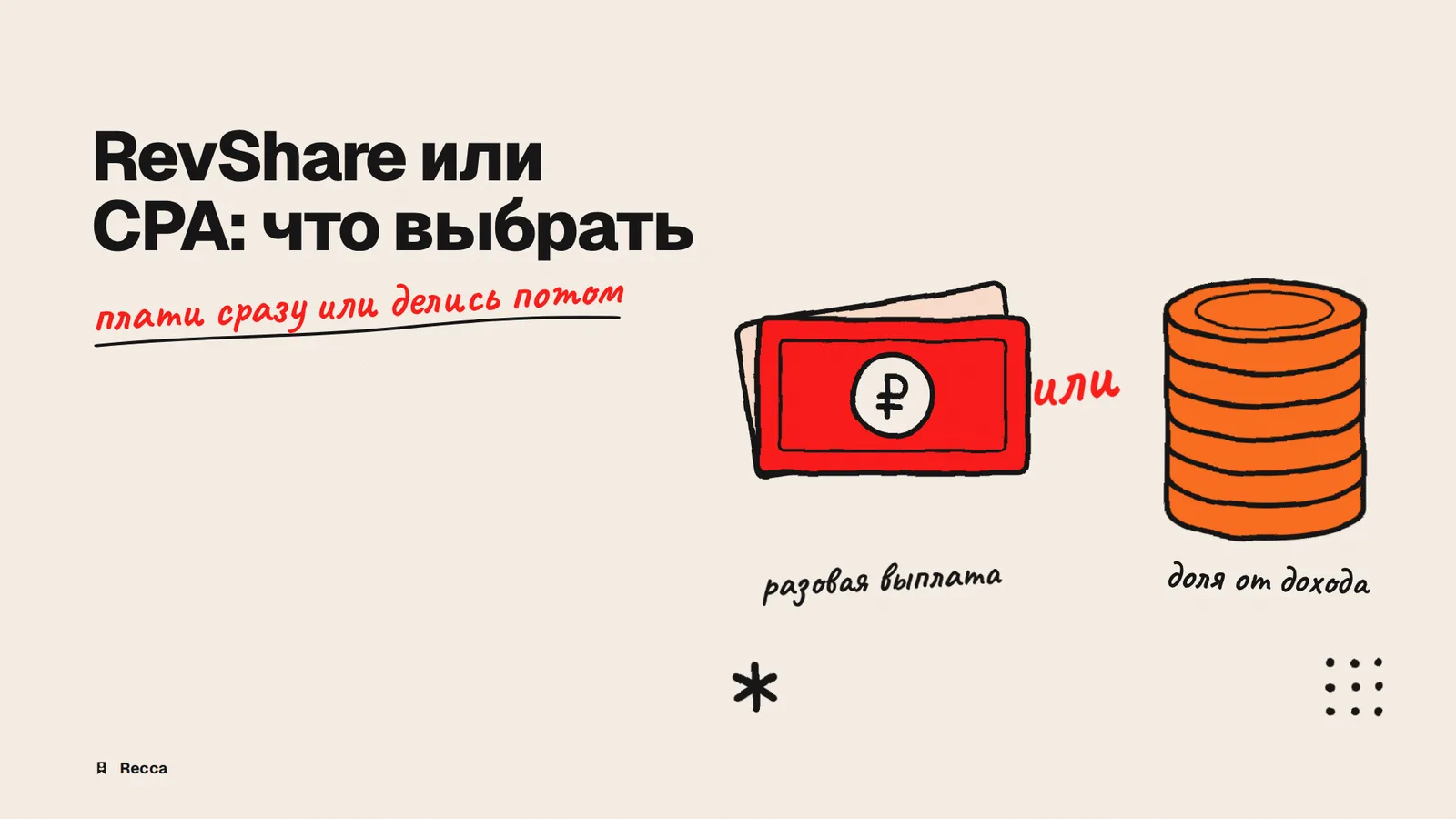 RevShare или CPA: что выбрать