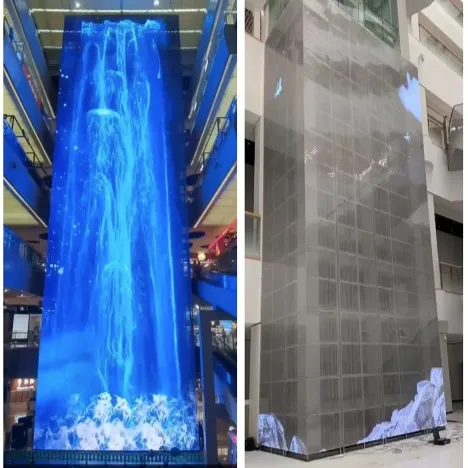 Outdoor HD Transparent LED Display