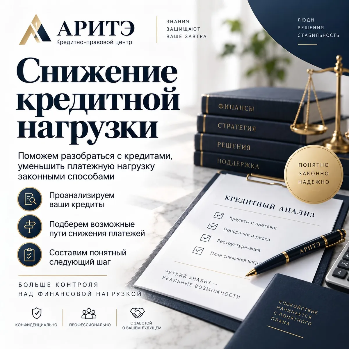 Снижение кредитной нагрузки